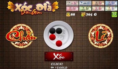 Xóc đĩa - Siêu phẩm game hấp dẫn, kiếm tiền cực nhanh chóng